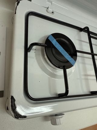 Cocina Portátil Gas 2 Fuegos