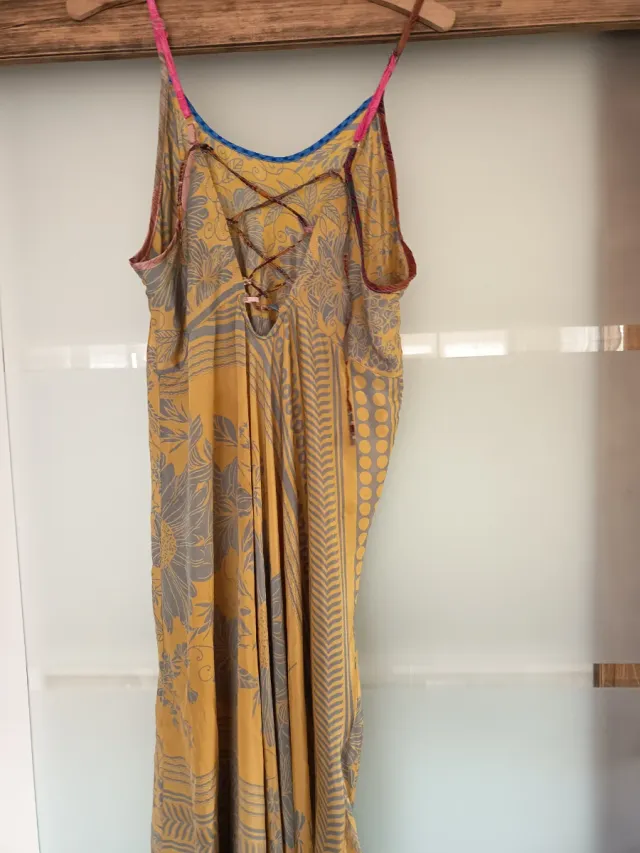 Vestido juvenil estampado