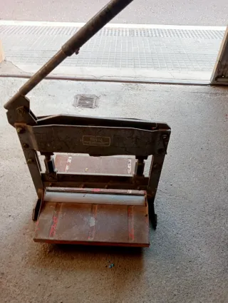 Cortadora terrazo para corte en seco