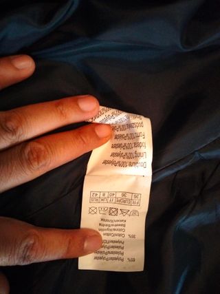 Gabardina de entre tiempo, azul marino 