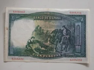 Billete 100 Pesetas España 1931