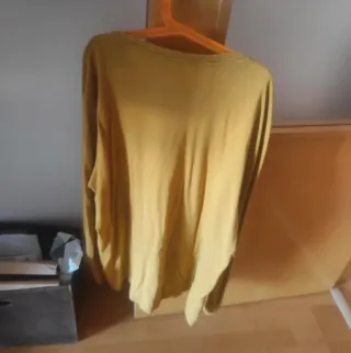 Camiseta manga larga Primark mostaza XL