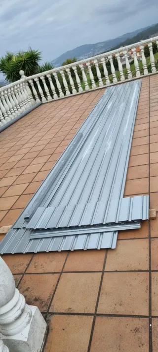 Chapa galvanizada basculante