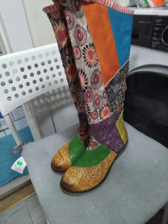 Botas de mujer multicolor