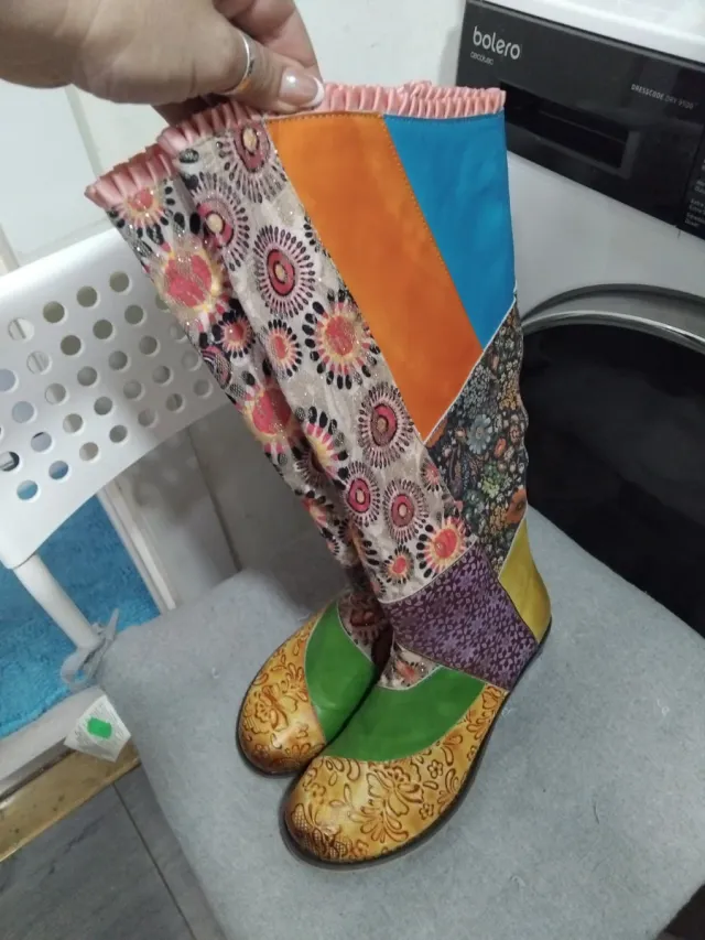Botas de mujer multicolor