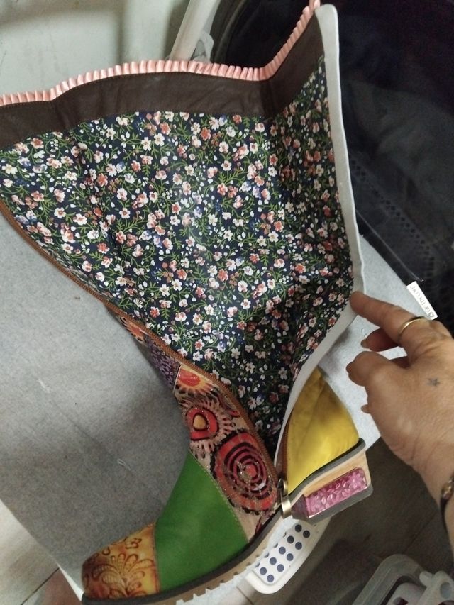 Botas de mujer multicolor