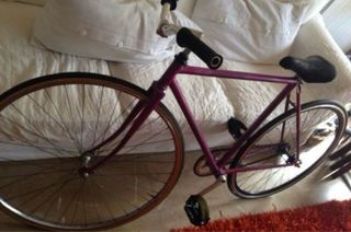 Bici Fixie Morada