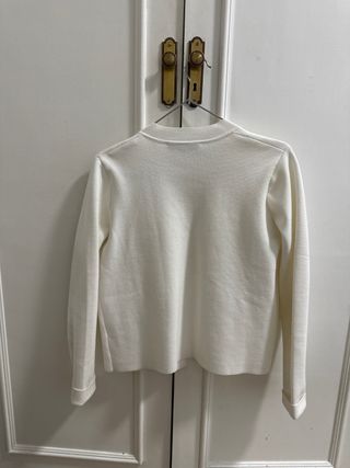 Americana punto corta Zara blanca