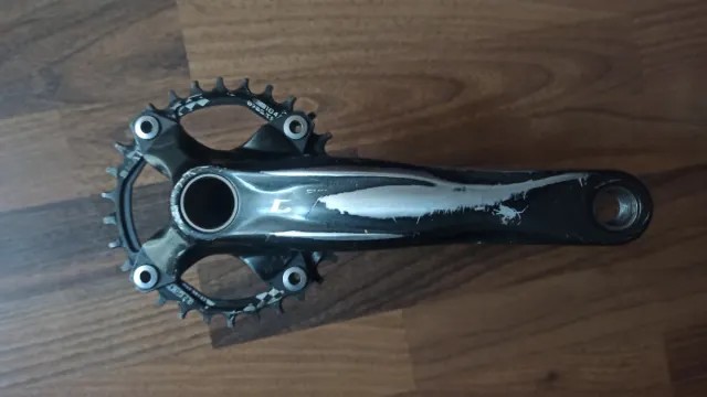 Canne a piastra singola Shimano Deore