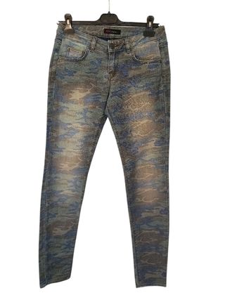 Jeans Rifle Donna Camo Slim Fit Vita Bassa Tg S