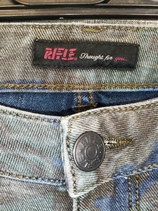 Jeans Rifle Donna Camo Slim Fit Vita Bassa Tg S
