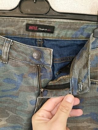 Jeans Rifle Donna Camo Slim Fit Vita Bassa Tg S
