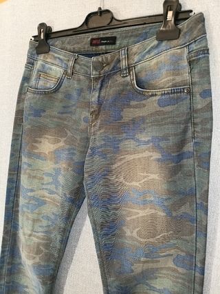 Jeans Rifle Donna Camo Slim Fit Vita Bassa Tg S