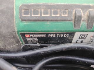 Sierra sable Parkside PFS 710 D3