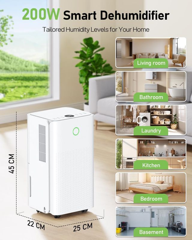 Deumidificatore 12L/giorno Nuovo