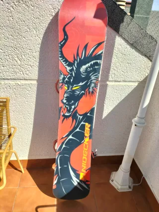 Tabla Snow Nidecker con Fijaciones y Funda