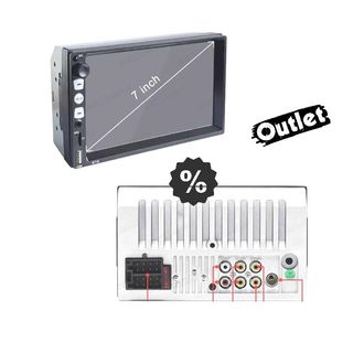 ÇO RADIO 2DIN GPS 7" TÁCTIL BLUETOOTH USB SD 