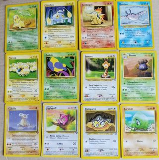Mix 17 carte Pokémon vintage
