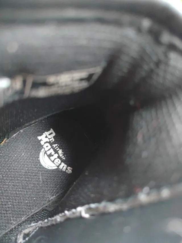 Botas Dr. Martens rojas charol