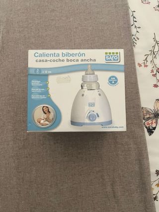 Calienta biberones Saro casa-coche boca ancha