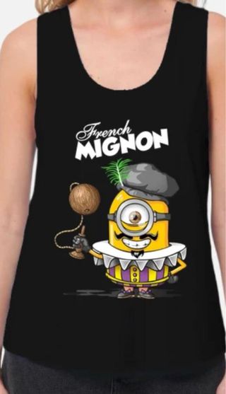 Camiseta Tirantes Minion French Mignon