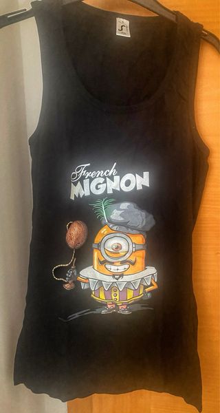 Camiseta Tirantes Minion French Mignon