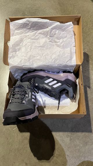 Zapatillas Adidas Terrex Mujer Gris/Rosa
