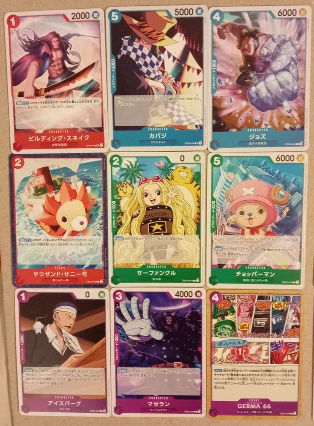 Mix 20 carte One Piece nuove