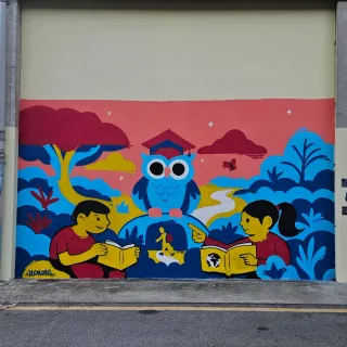 Trabajos de graffiti muralismo decoración 