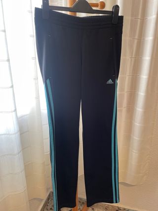 Chándal Adidas niña azul y negro 14-15 año 170cm