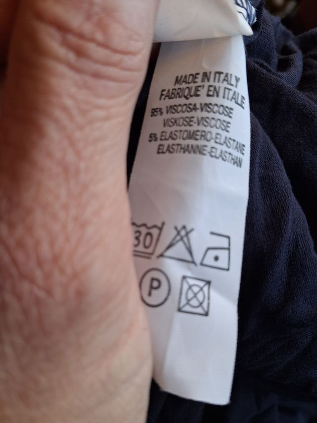 Vestito in cotone a righe