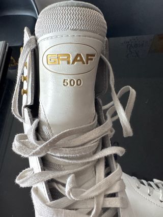 Patines línea artístico Graf blancos