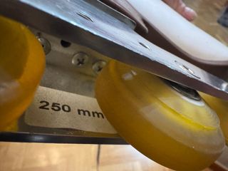 Patines línea artístico Graf blancos