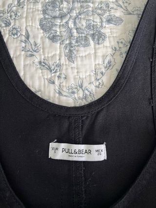Salopette nera Pull&Bear