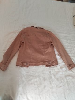 Chaqueta Denim Mujer Salmon Talla L