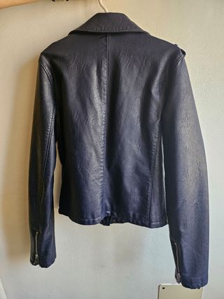 Chaqueta Stradivarius Azul Talla S