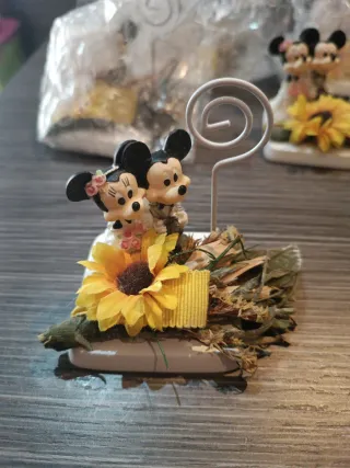 Marcadores de mesa Disney para bodas