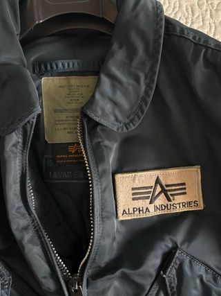 Chaqueta Bomber Alpha Industries Azul Marino