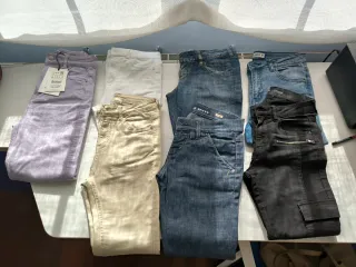 Lote 7 Pantalones Nuevos Varias Marcas