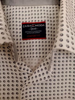 Camisa Manga Corta Estampada "L"