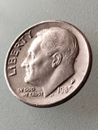 Moneda 10 Céntimos USA 1985
