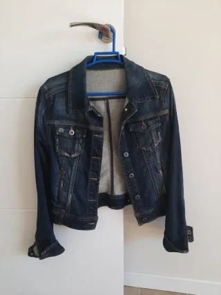 Cazadora vaquera azul