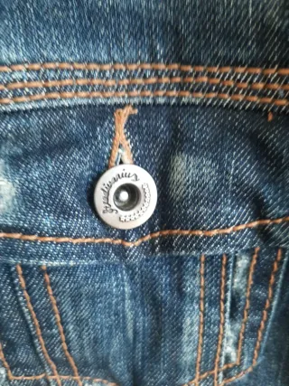 Cazadora vaquera azul