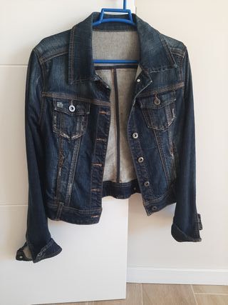 Cazadora vaquera azul