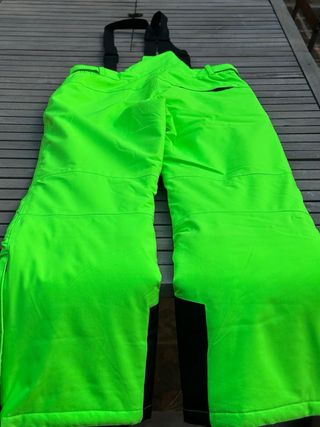Pantalones de esquí neón con tirantes - Killtec
