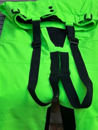 Pantalones de esquí neón con tirantes - Killtec