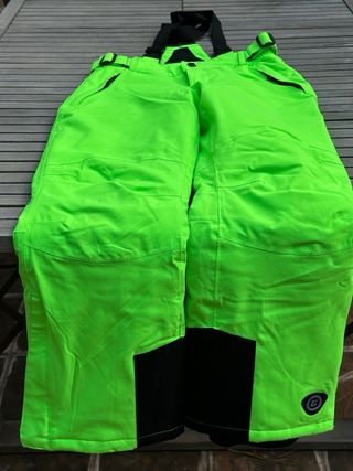 Pantalones de esquí neón con tirantes - Killtec