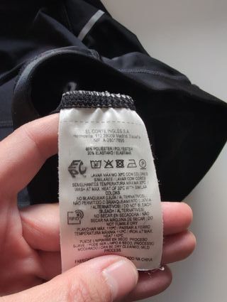 Culote Ciclismo Negro Acolchado