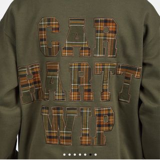 Sudadera Carhartt WIP Sweat Wiles Verde Oliva
