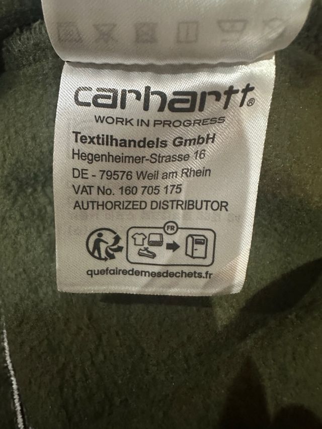 Sudadera Carhartt WIP Sweat Wiles Verde Oliva